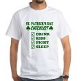 St. Patrick's Day Checklist Shirt